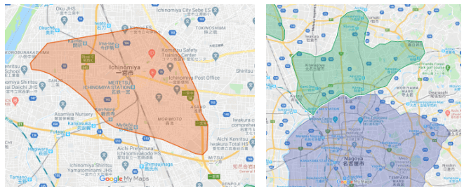 Uber Eats(ウーバーイーツ)の愛知県対応エリアと注文時間
