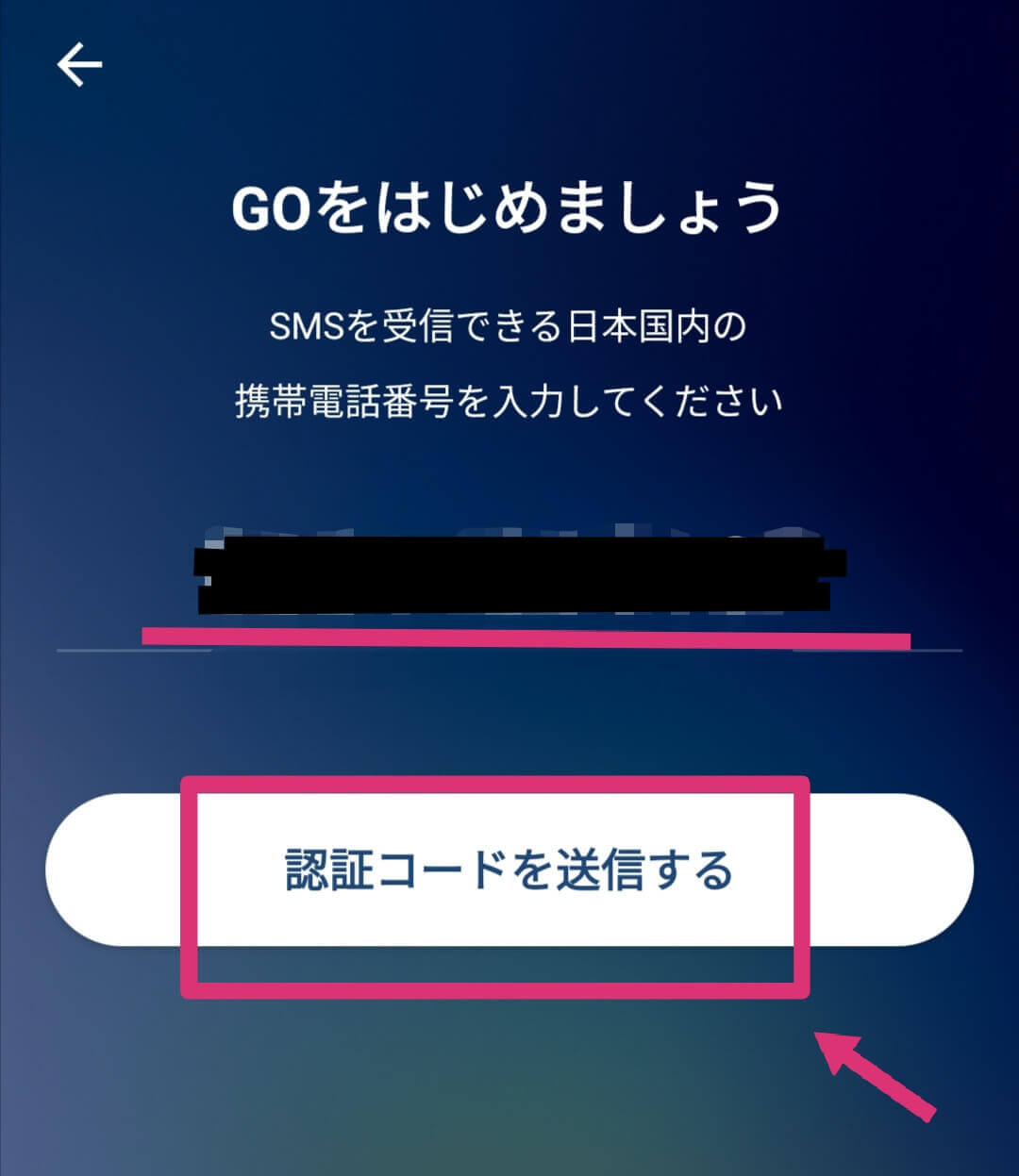 GO タクシーが呼べるアプリのクーポンコード使い方・適用方法4