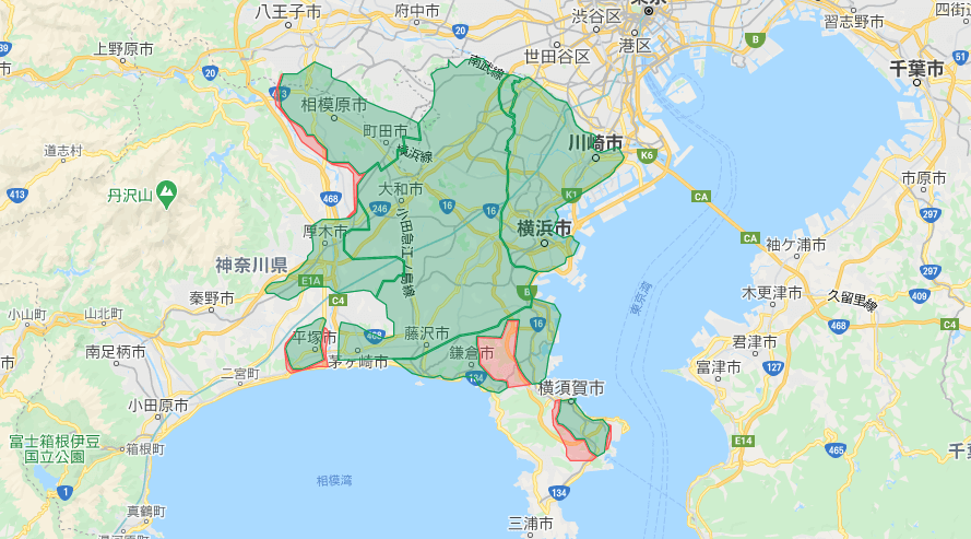 Uber Eats(ウーバーイーツ)配達パートナー【神奈川の配達エリア】