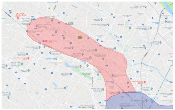 Uber Eats(ウーバーイーツ)埼玉エリア拡大埼玉県加須市