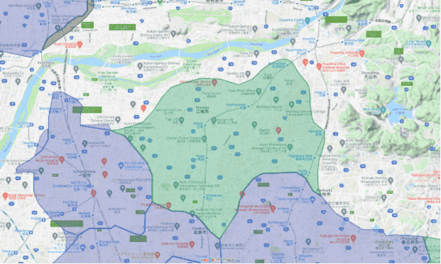 Uber Eats(ウーバーイーツ)の愛知県対応エリアと注文時間