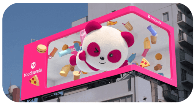 foodpanda(フードパンダ)【5000円分クーポンが当たる】3D広告動画撮影キャンペーン
