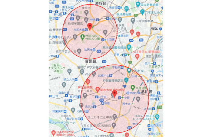 Coupang(クーパン)対応エリア