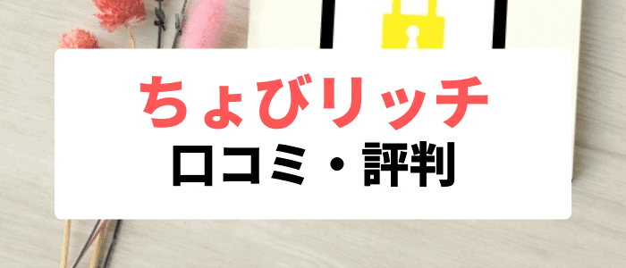 ちょびリッチキャンペーン情報【ちょびリッチは安全？口コミや評判まとめ】メリット・デメリット