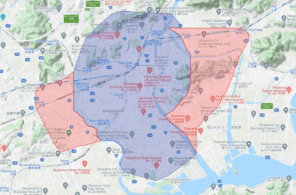 Uber Eats(ウーバーイーツ)の岡山対応エリア