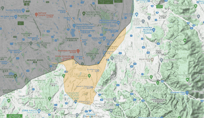 Uber Eats(ウーバーイーツ)の大阪府大阪市対応エリアとクーポンコード