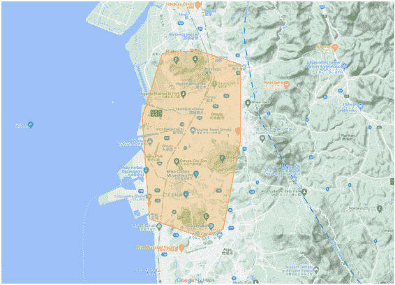 Uber Eats(ウーバーイーツ)島根の対応エリア