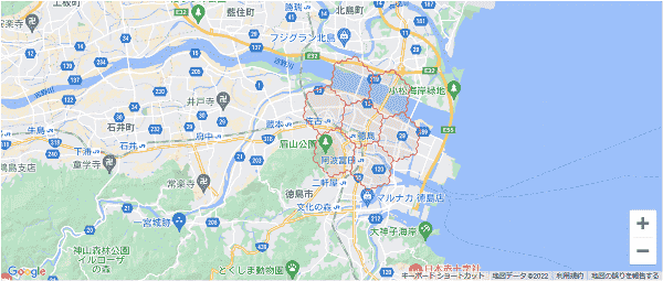 menuアプリの配達エリア・対応地域・徳島