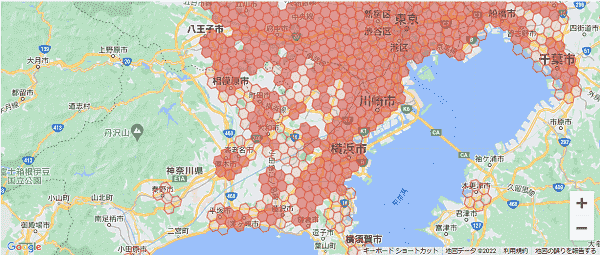 menuアプリの配達エリア・対応地域・神奈川