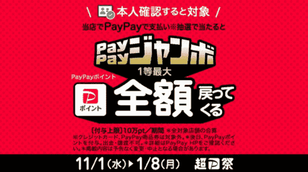【Wolt×PayPay】本人確認で最大全額ポイント還元が当たる