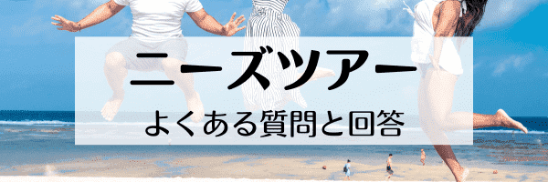 ニーズツアーのキャンペーンプランはどこ？割引併用できる？【Q&Aまとめ】