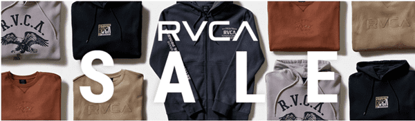 ルーカ(RVCA)キャンペーンセール最大30%オフ