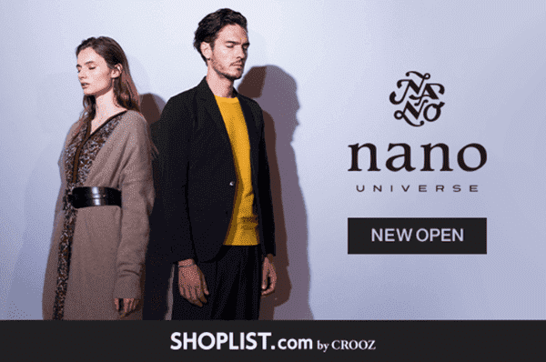 ナノ・ユニバース(nano・universe)【SHOPLIST限定キャンペーン】最大70%オフセール